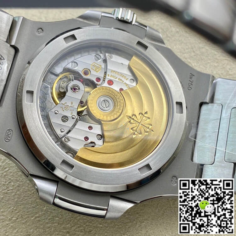 Patek Philippe Nautilus 5713 1G-010 PPF Factory 1:1 Best Edition Replica Watch V4 White Dial Swiss Cal.324 SC